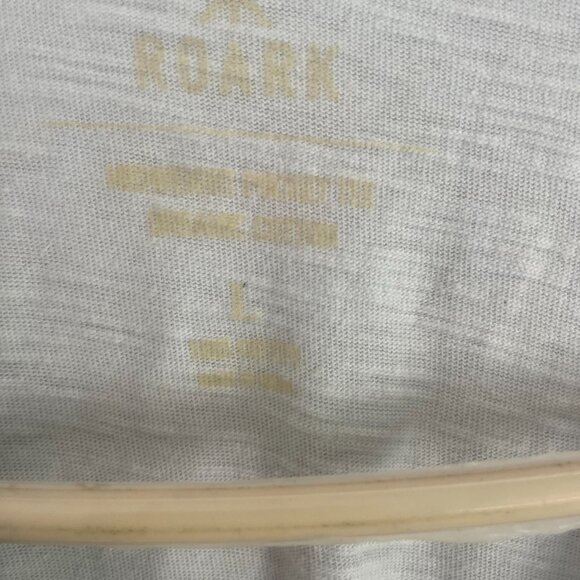 Roark: Well Worn Organic Short Sleeve Tee - Sky Blue - Picture 4 of 4